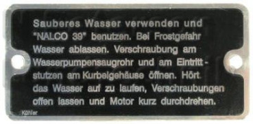 Kühlerschild für Hanomag