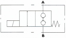 2/2 Wegeventil 12V (25 l/min)