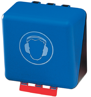 Traktorist Shop - Sicherheits-Aufbewahrungsbox für Gehörschutz, Gebra