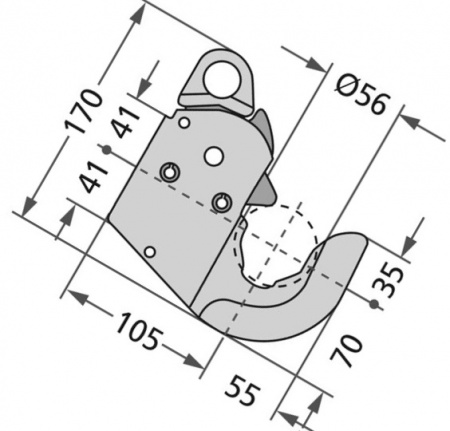 CBM Schnellkuppler Unterlenker Kat. 2 S