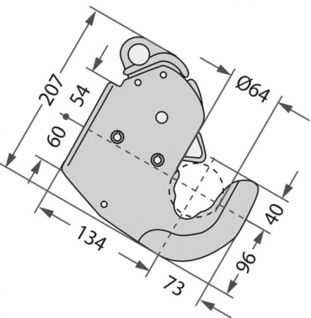 CBM Schnellkuppler Unterlenker Kat. 3