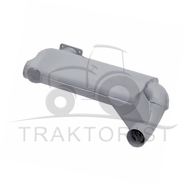 Traktorist Shop - Auspufftopf Seitenschaltung Mercedes Benz Trac 900 
