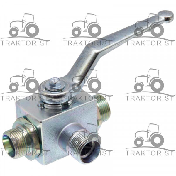 Kugelhahn BKH-3T-12L DN10 (M18x1,5)