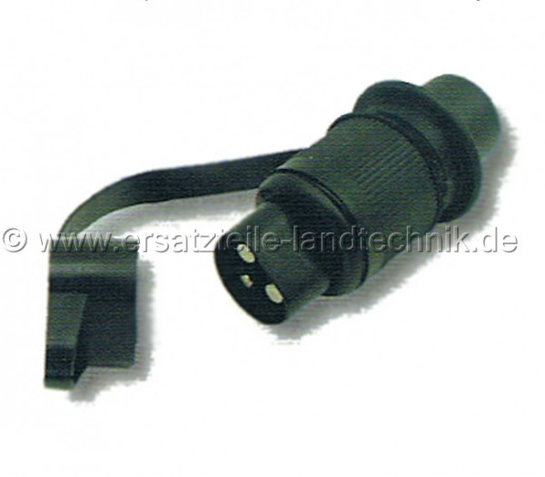 Stecker mit Flachsteckanschluss 3-polig, 25A