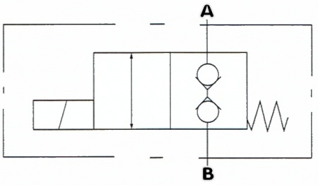 2/2 Wegeventil 12V (25 l/min)