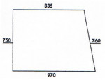 Seitenscheibe Zetor-UR 1-Serie, Farbe klar, DDR
