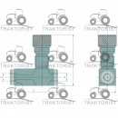 Drosselrückschlagventil DRV-K-12